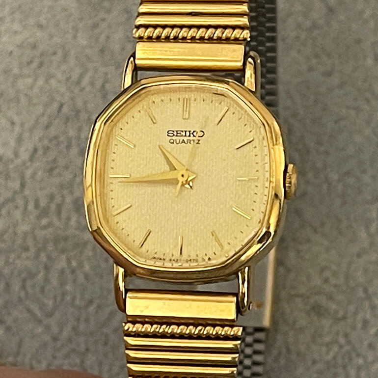 SEIKOソシエの出来上がりとバンド付け
