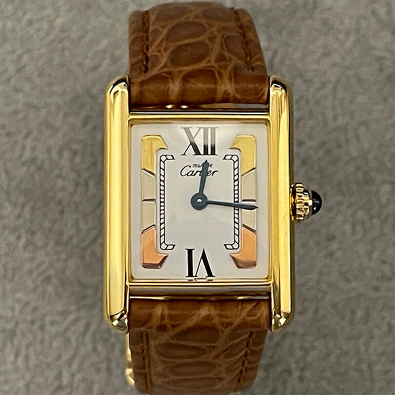 カルティエタンク修理後の表面の写真-1