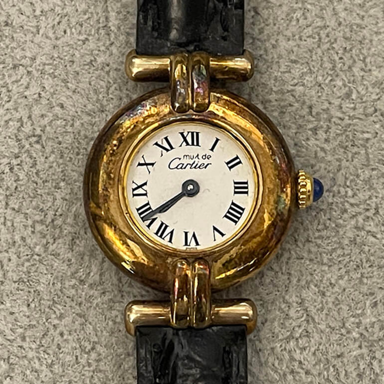 マストコリゼのメッキ前の表面