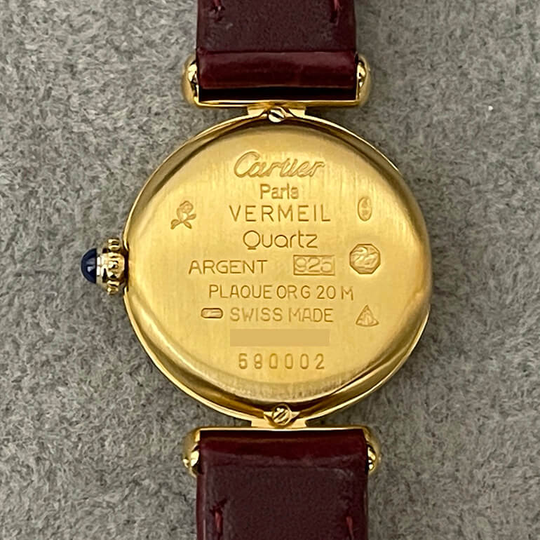 カルティエマストコリゼの再メッキ修理後-2