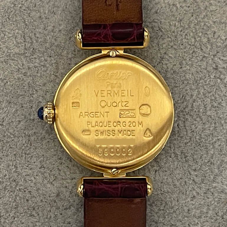 再メッキ修理後の裏面