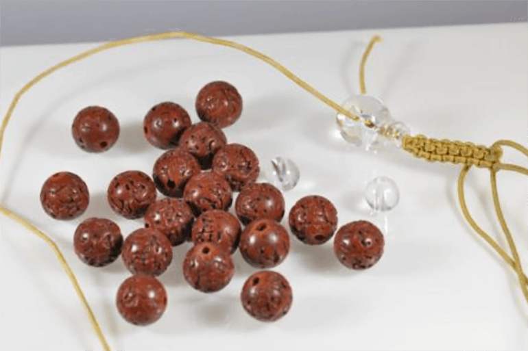 念珠繋ぎ直し前