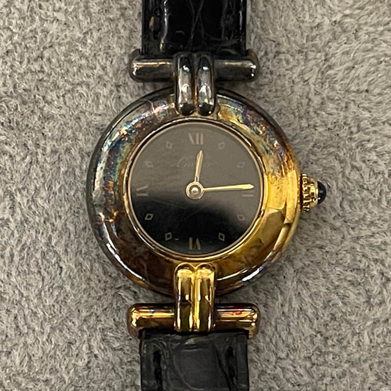 カルティエマストコリゼの変色取り前-1