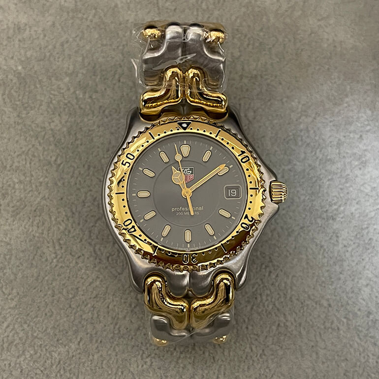 タグ・ホイヤーメンズの再メッキ後-2