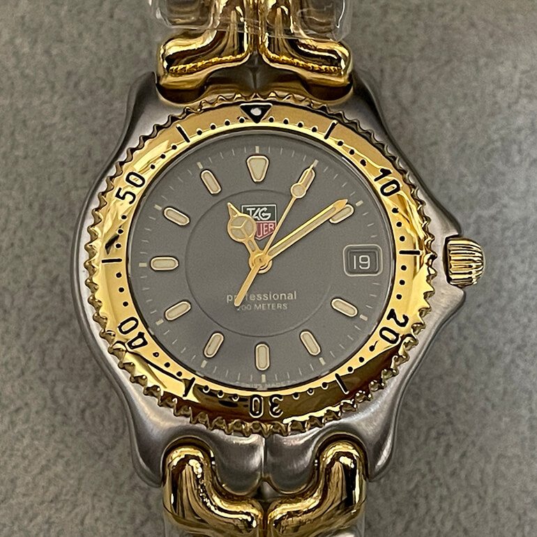 タグ・ホイヤーメンズの再メッキ後-1