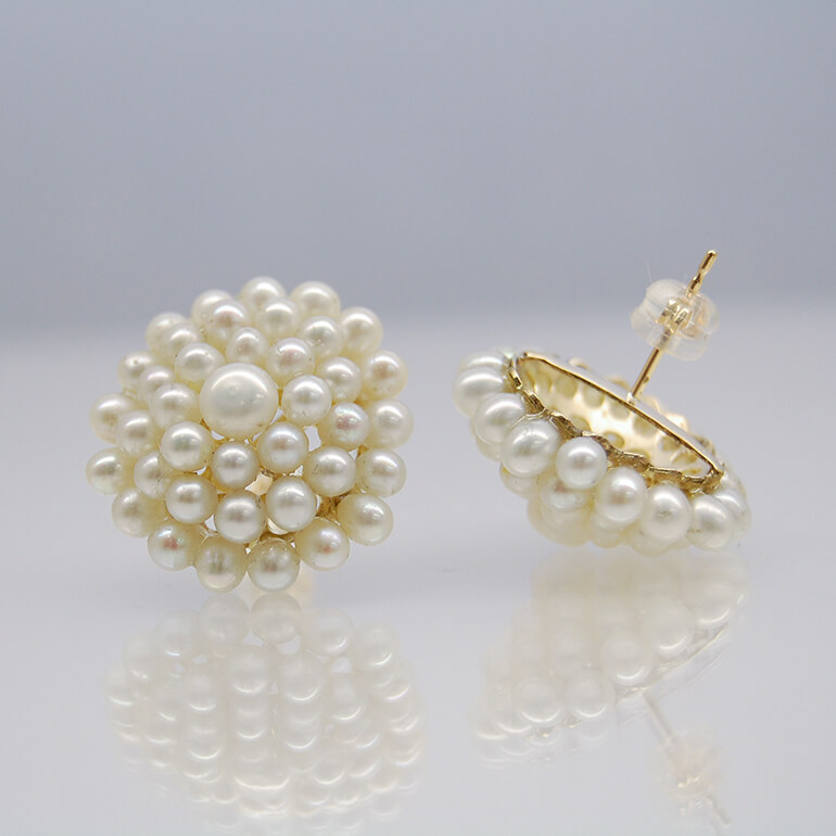 リフォームで作ったピアス