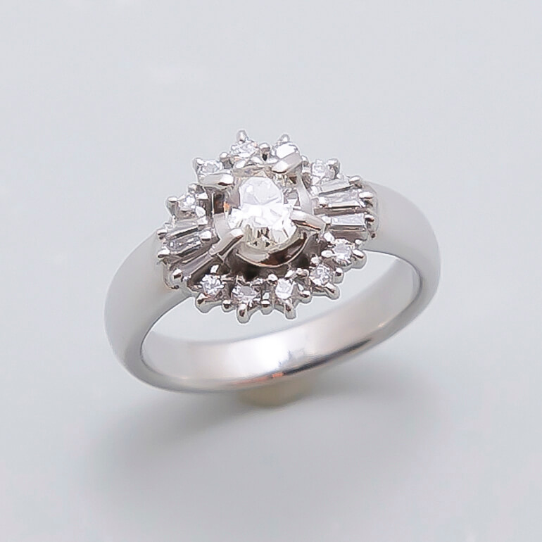 リフォームしてダイヤのリングに