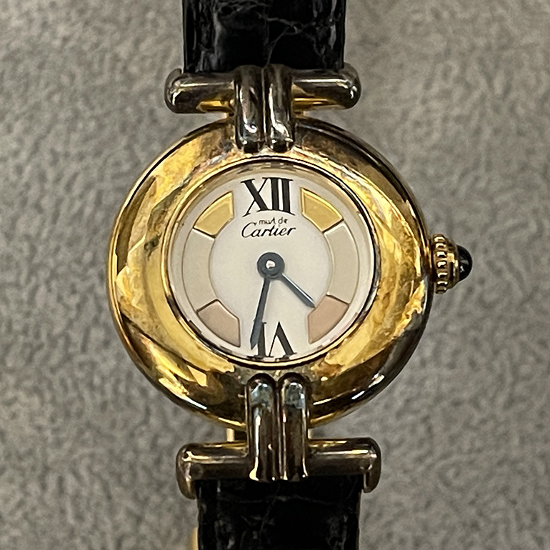 再メッキ前のカルティエマストコリゼ-表面