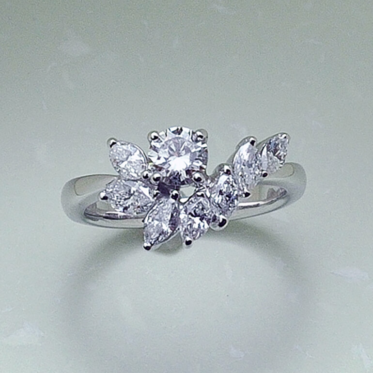 リフォーム後のダイヤリング