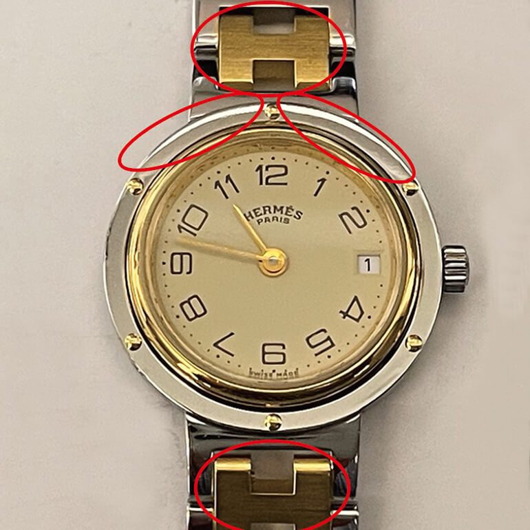 エルメスクリッパー研磨後