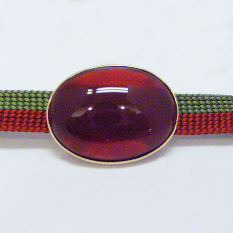 リフォームして帯留めに