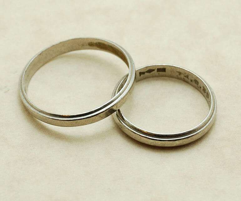 リフォーム前の結婚リング