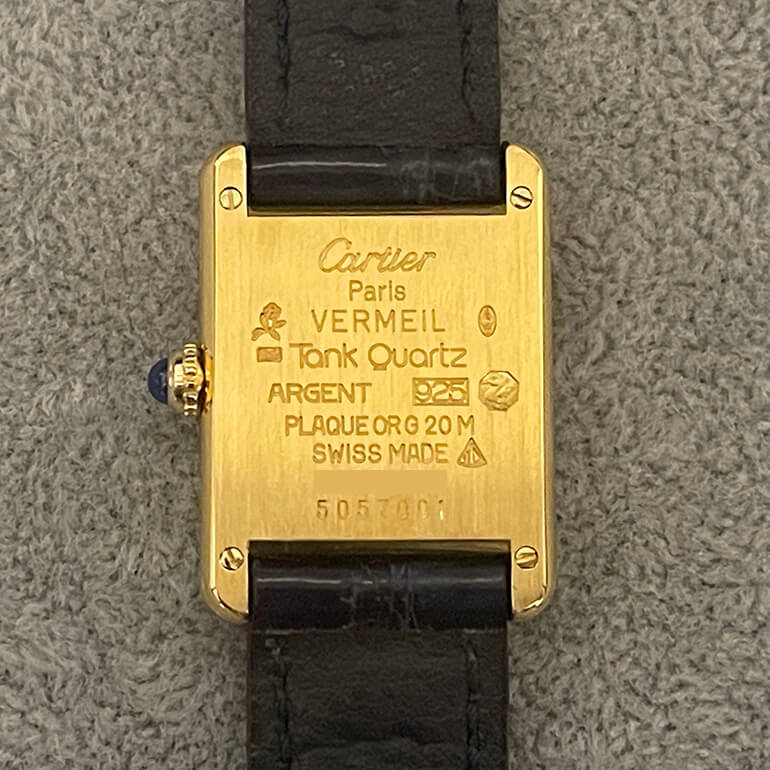 再メッキ後の裏面の写真