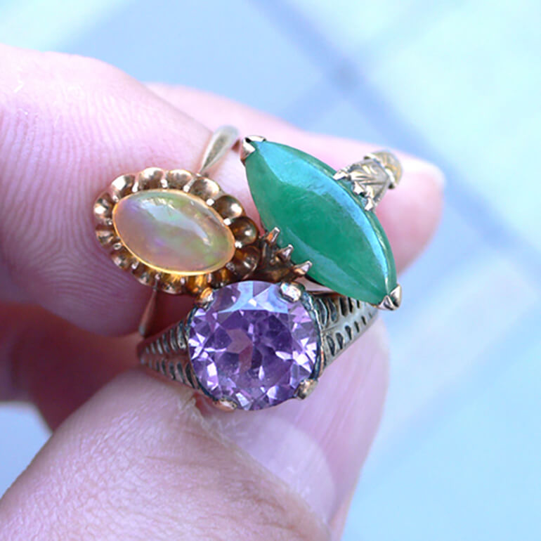 お預かりの3本の指輪