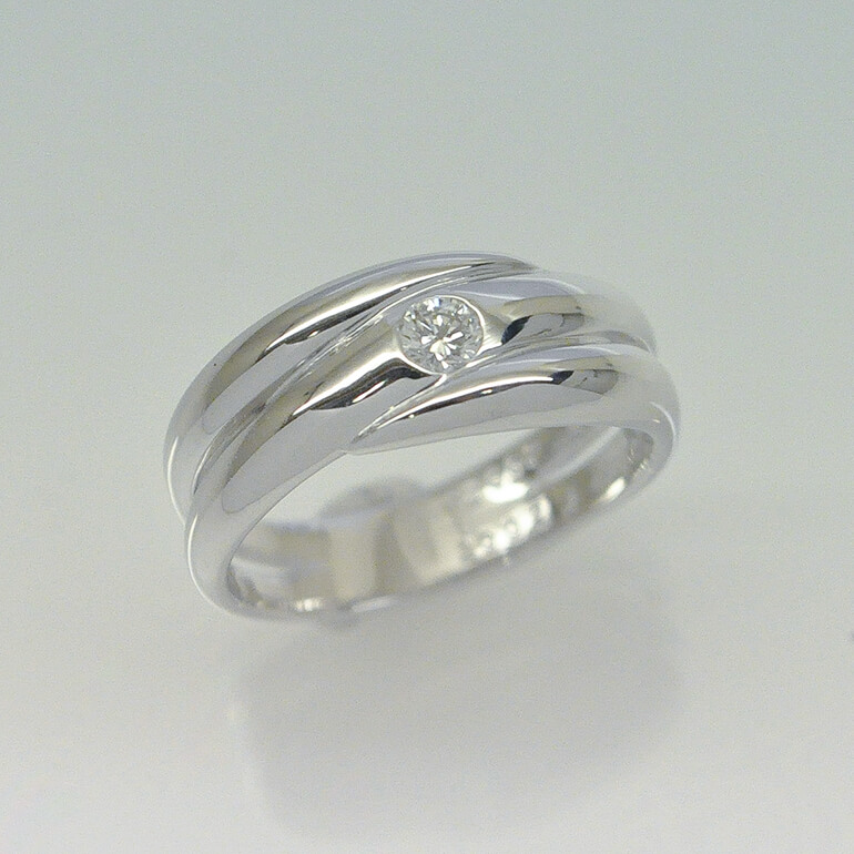 リフォームで完成した指輪