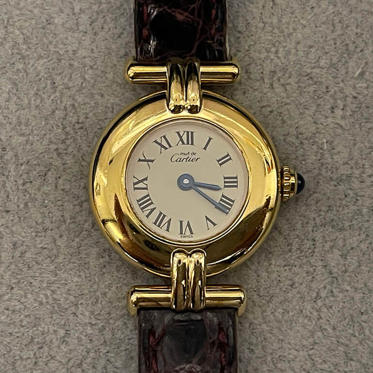 変色取り修理後のカルティエマストコリゼの表面