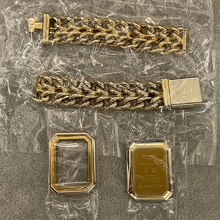 再メッキする前の状態