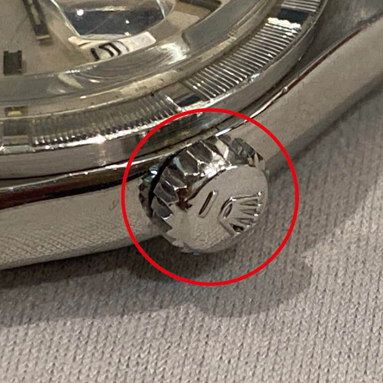 修理が完了した竜頭