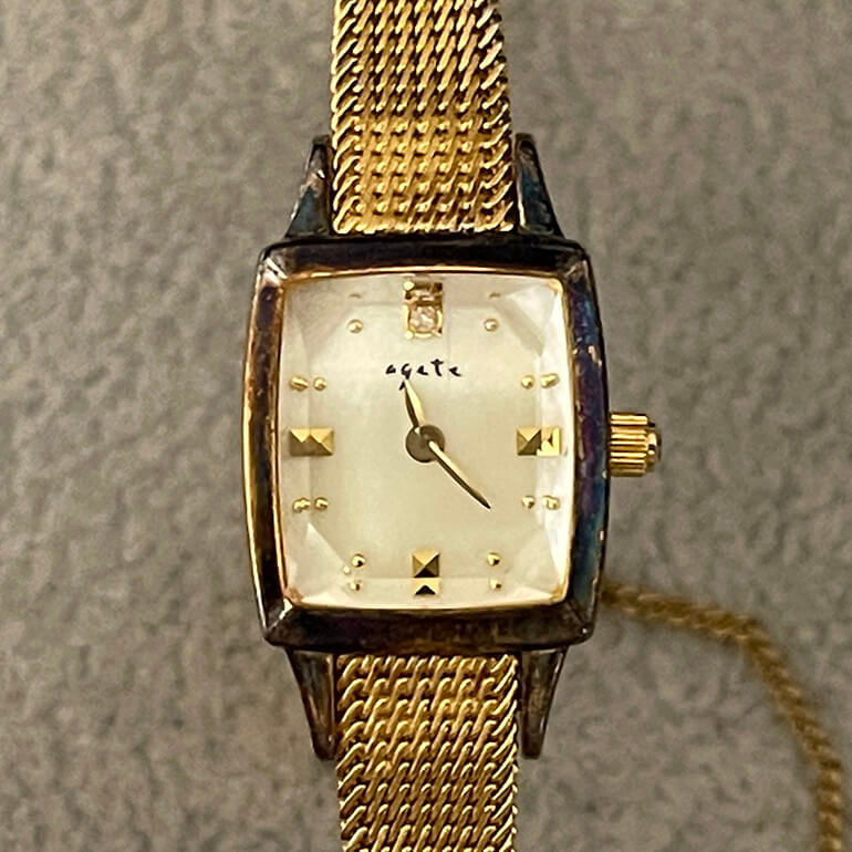 アガット（agate）時計の変色直し｜輝きをあきらめないで！