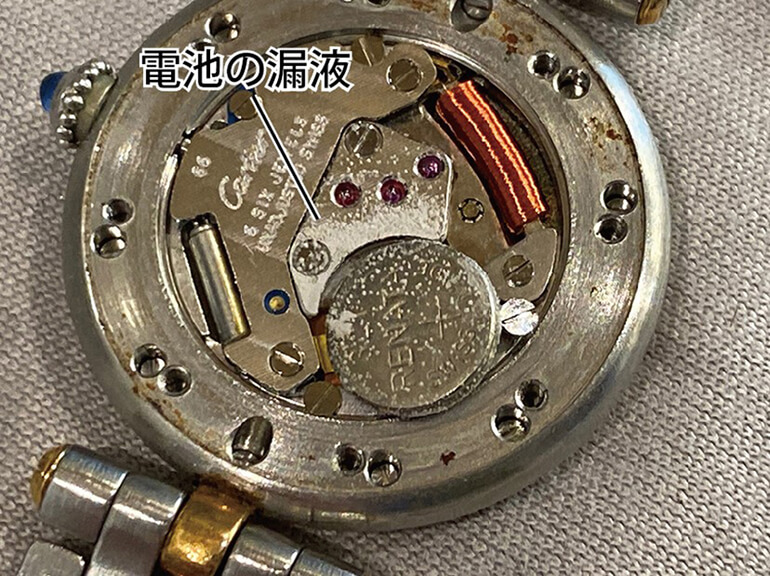 電池の漏液-1