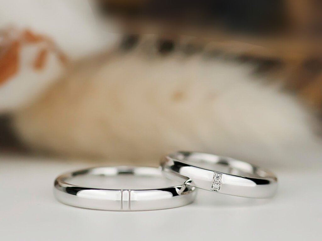 シンプルこだわり結婚指輪